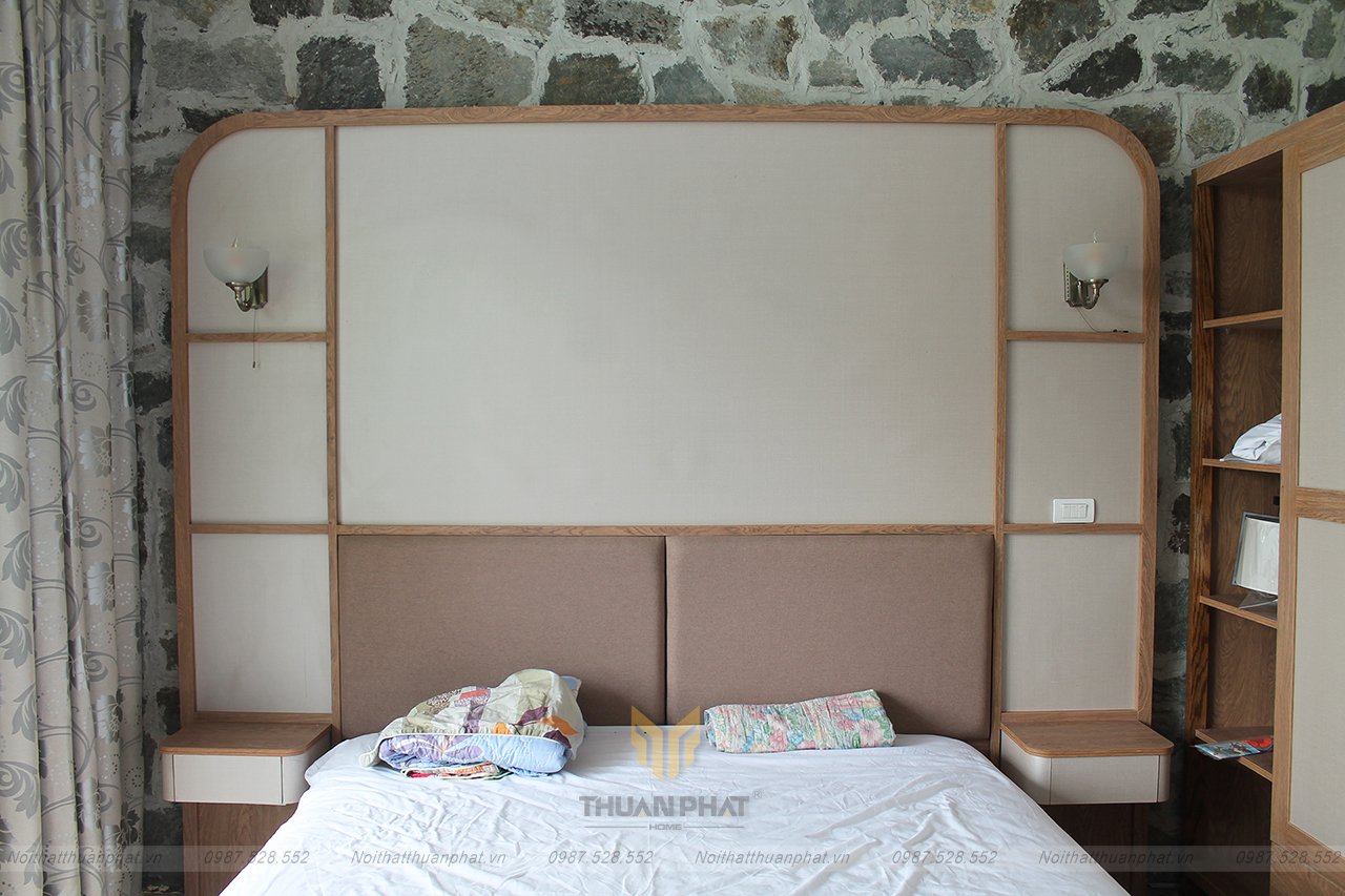 Nội thất căn biệt thự ven hồ Flamingo Đại Lải - 3 phòng ngủ & 1 phòng bếp
